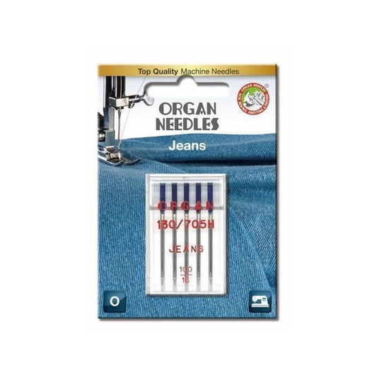 Organ Needles - Jeans 130/705H - 100/16