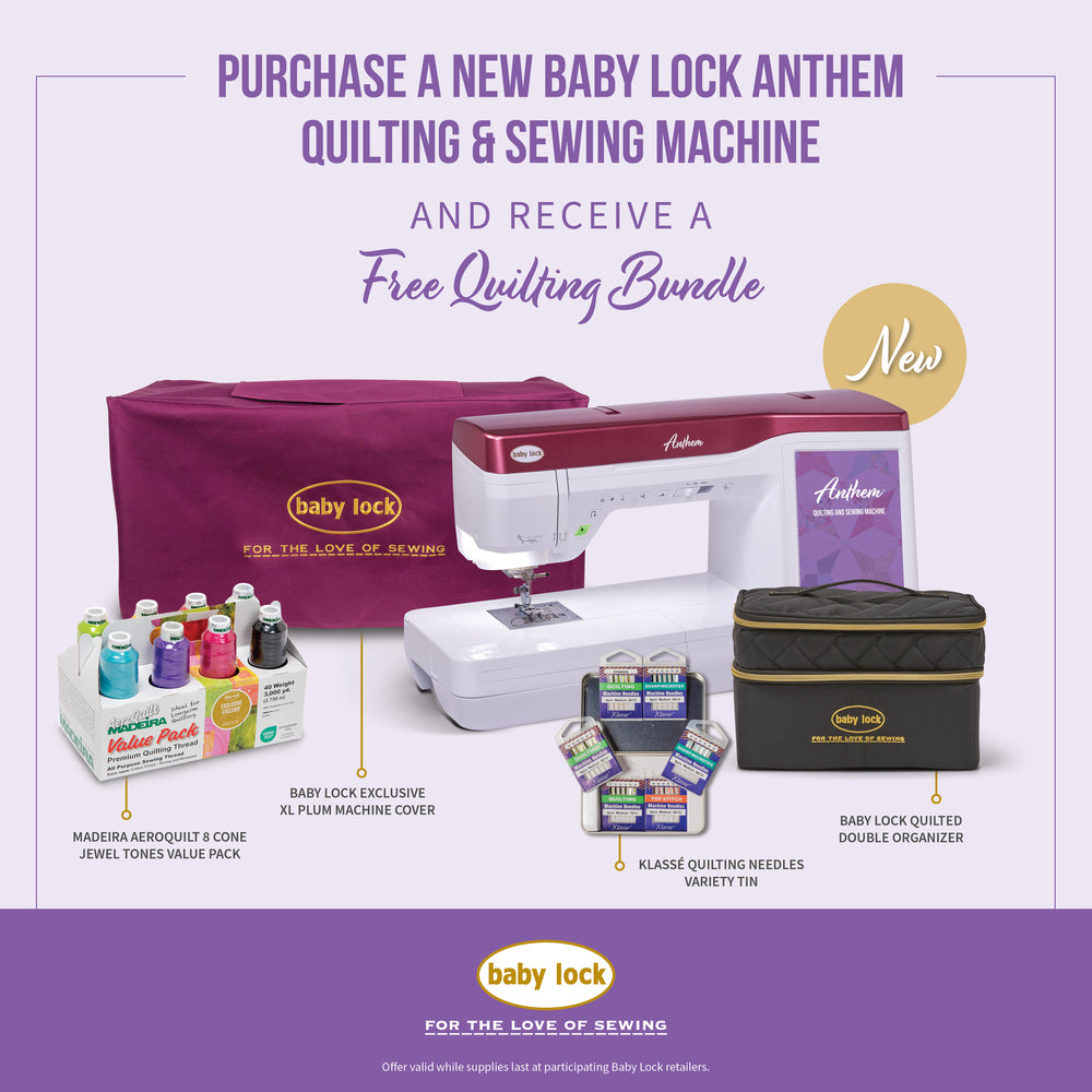 NEW Baby Lock Anthem Quilting and Sewing Machine