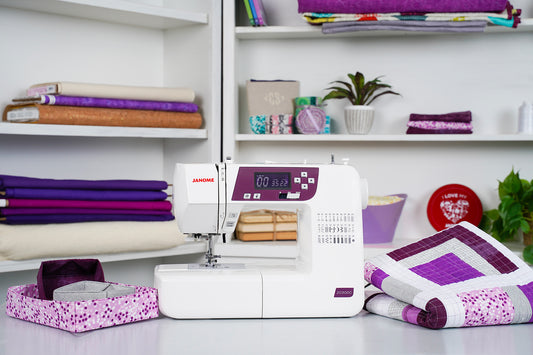 Janome 2030DC Sewing Machine with Built-In Stitches