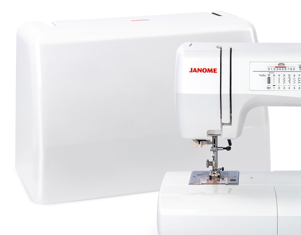 Janome HD5000 Heavy Duty Sewing Machine - Professional Quilting & Sewing | Built-in Needle Threader
