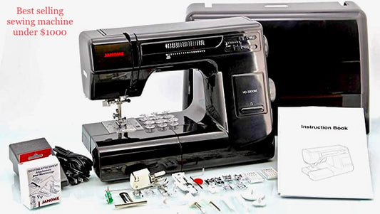 Janome HD-3000 BE Heavy Duty Sewing Machine
