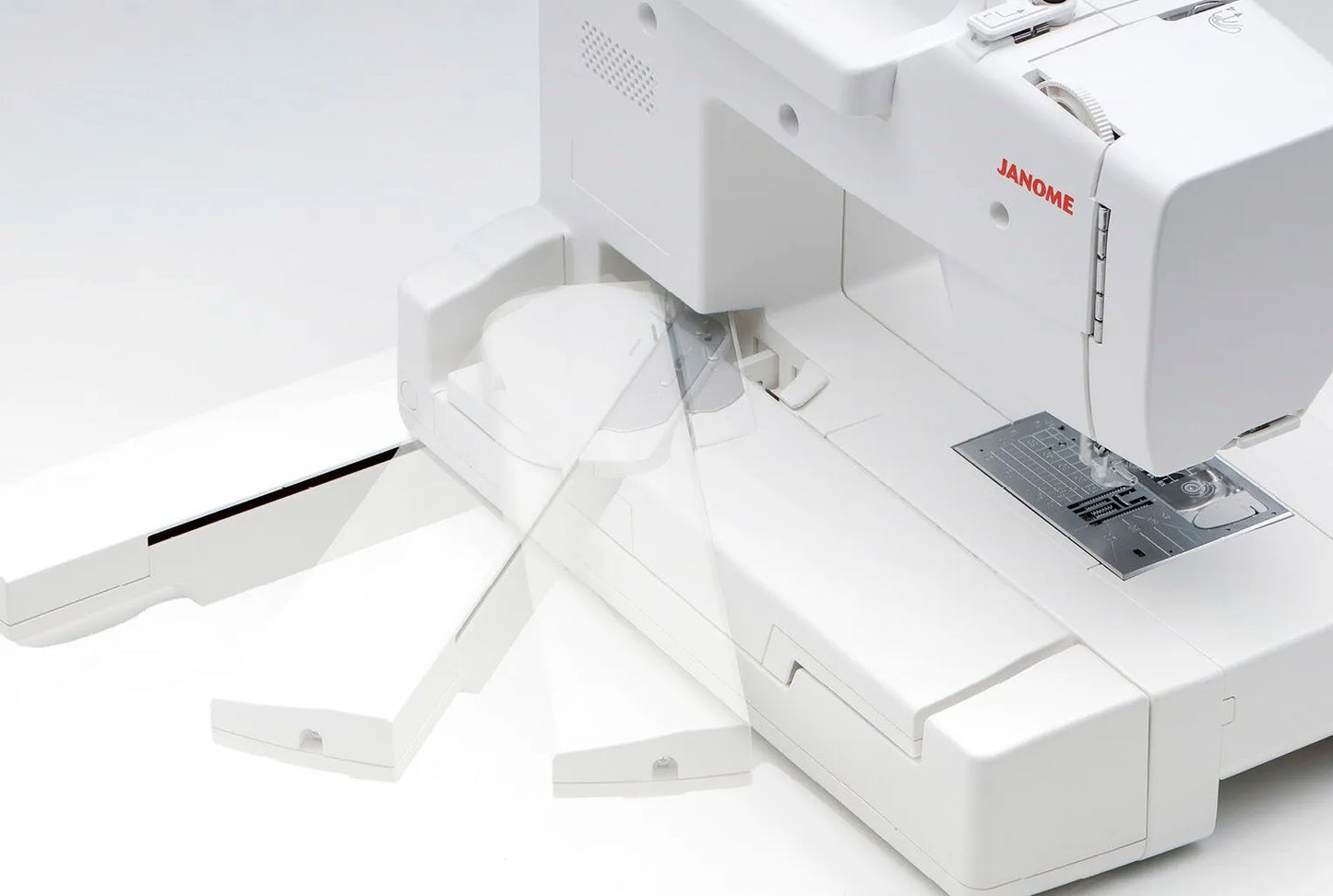 Janome Memory Craft MC 1000 sewing and embroidery machine
