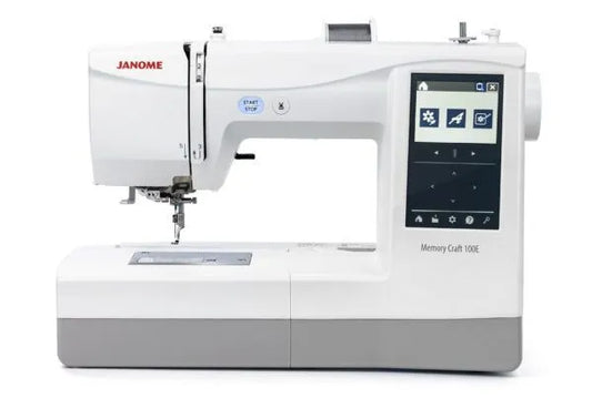 Janome Memory Craft MC 100E Embroidery Only Machine