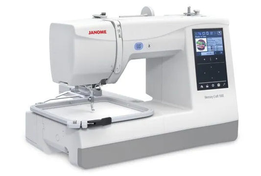 Janome Memory Craft MC 100E Embroidery Only Machine