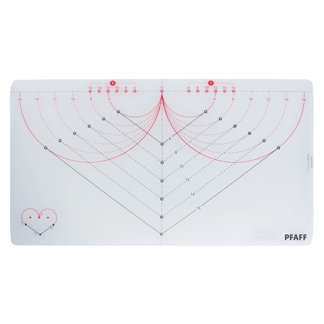 Pfaff Circular Attachment Templates