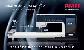 PFAFF® Creative Performance™ 950 Sewing & Embroidery Machine