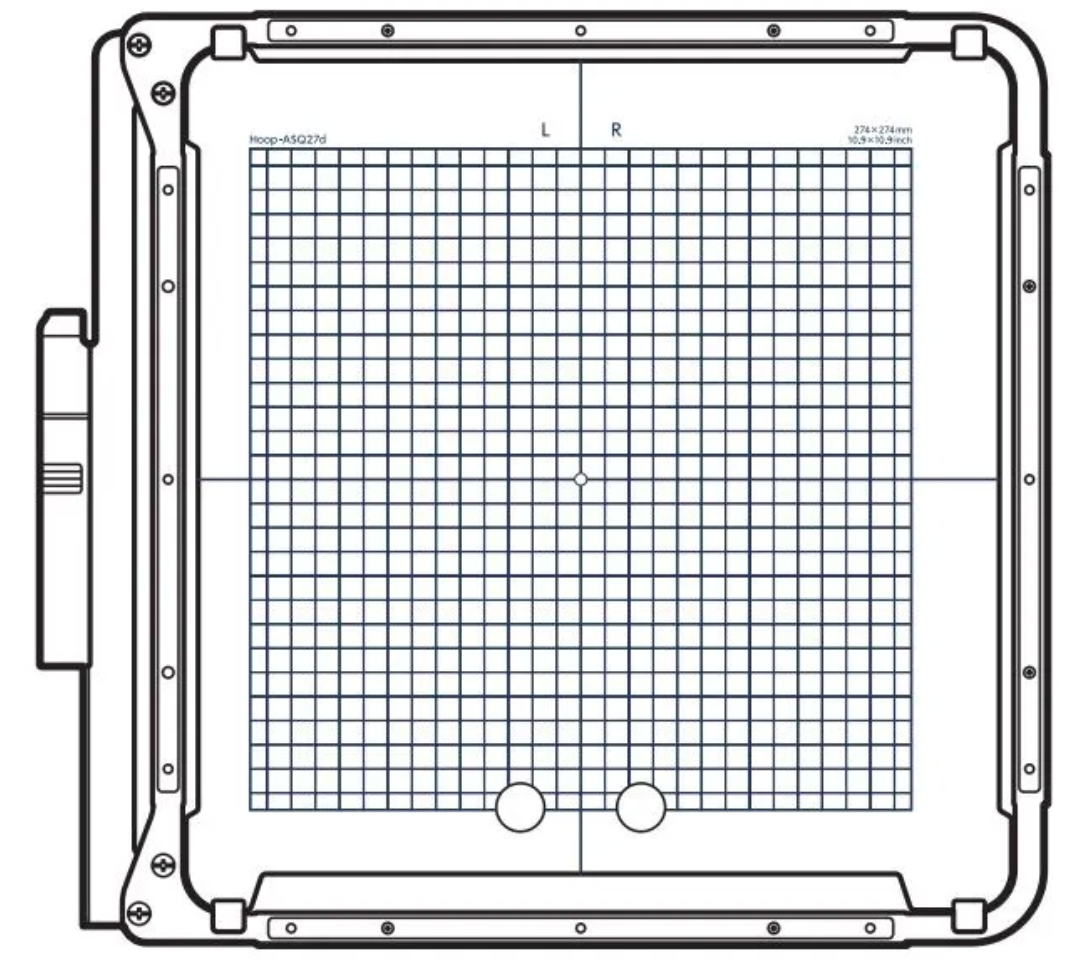 Janome ASQ27d 10" x 10" Hoop