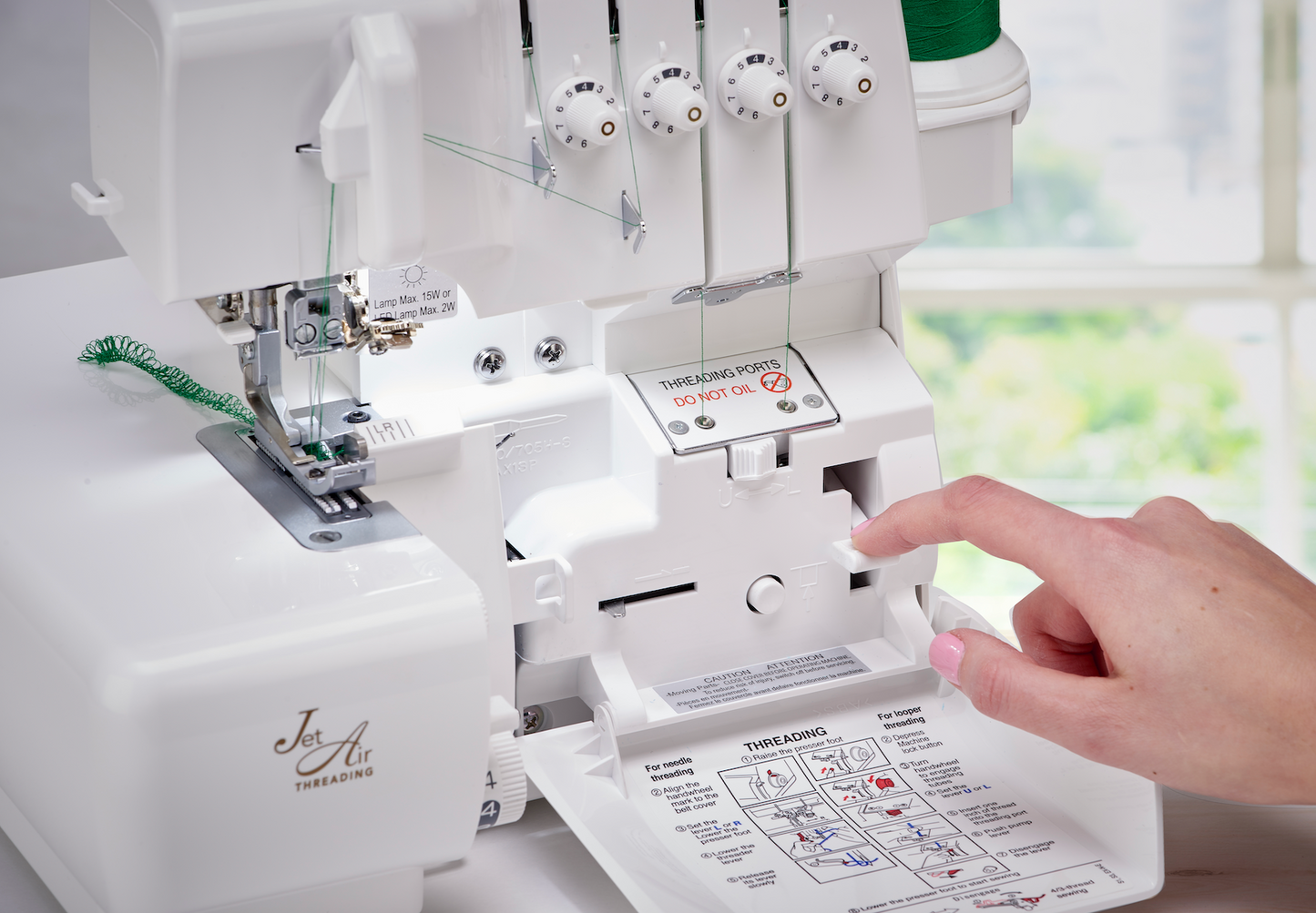 Baby lock Celebrate jet-air Thread Serger - Floor Model