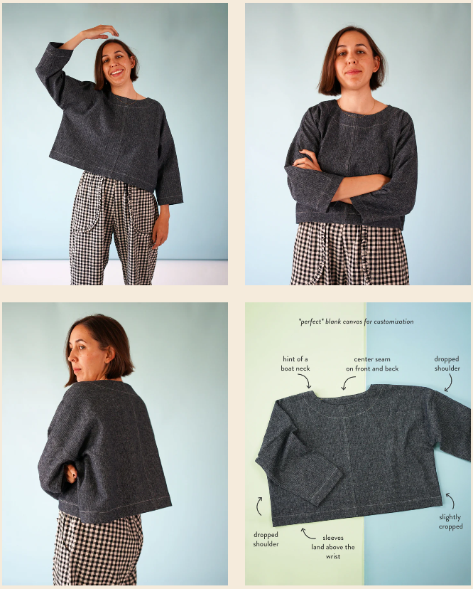 Garment Sewing Workshop: Craft Studio Tee with Julia