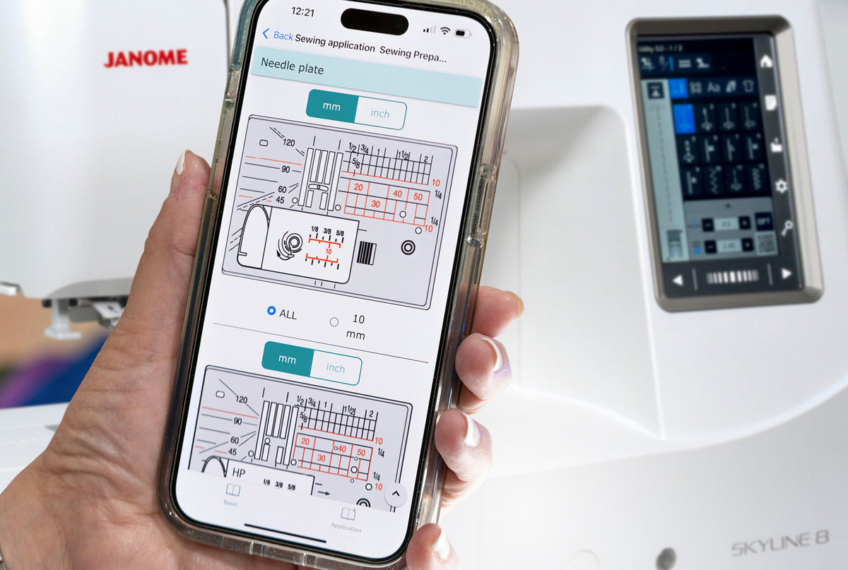 Janome Skyline 8 A.S.R. Compatible