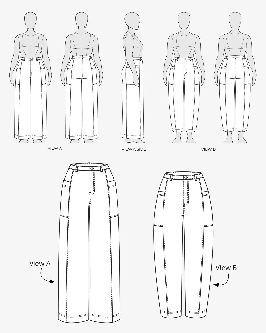 Fitting the Falconer Pants - Intermediate Garment Sewing