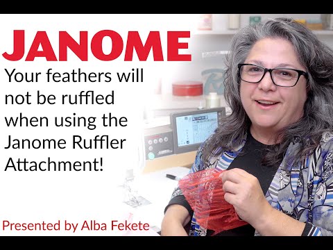 Janome Ruffler for Horizon Memory Craft Skyline Machines