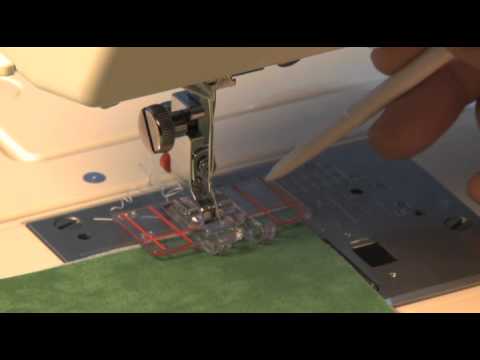 Janome Border Guide Foot 7mm