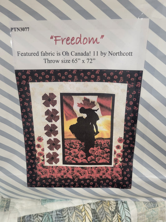 Freedom Quilt kit 65" x 72"
