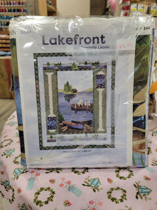 Quilt kit " Lakefront 51" x 63.6"