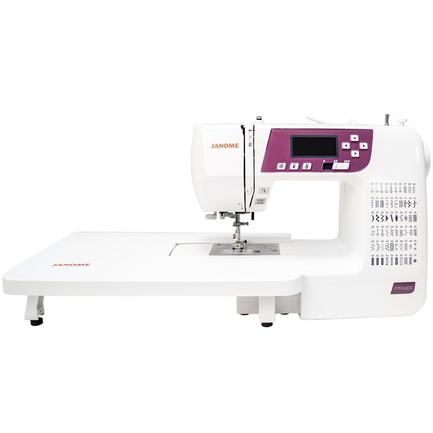 Janome 3160 QDC-G sewing machine Open Box