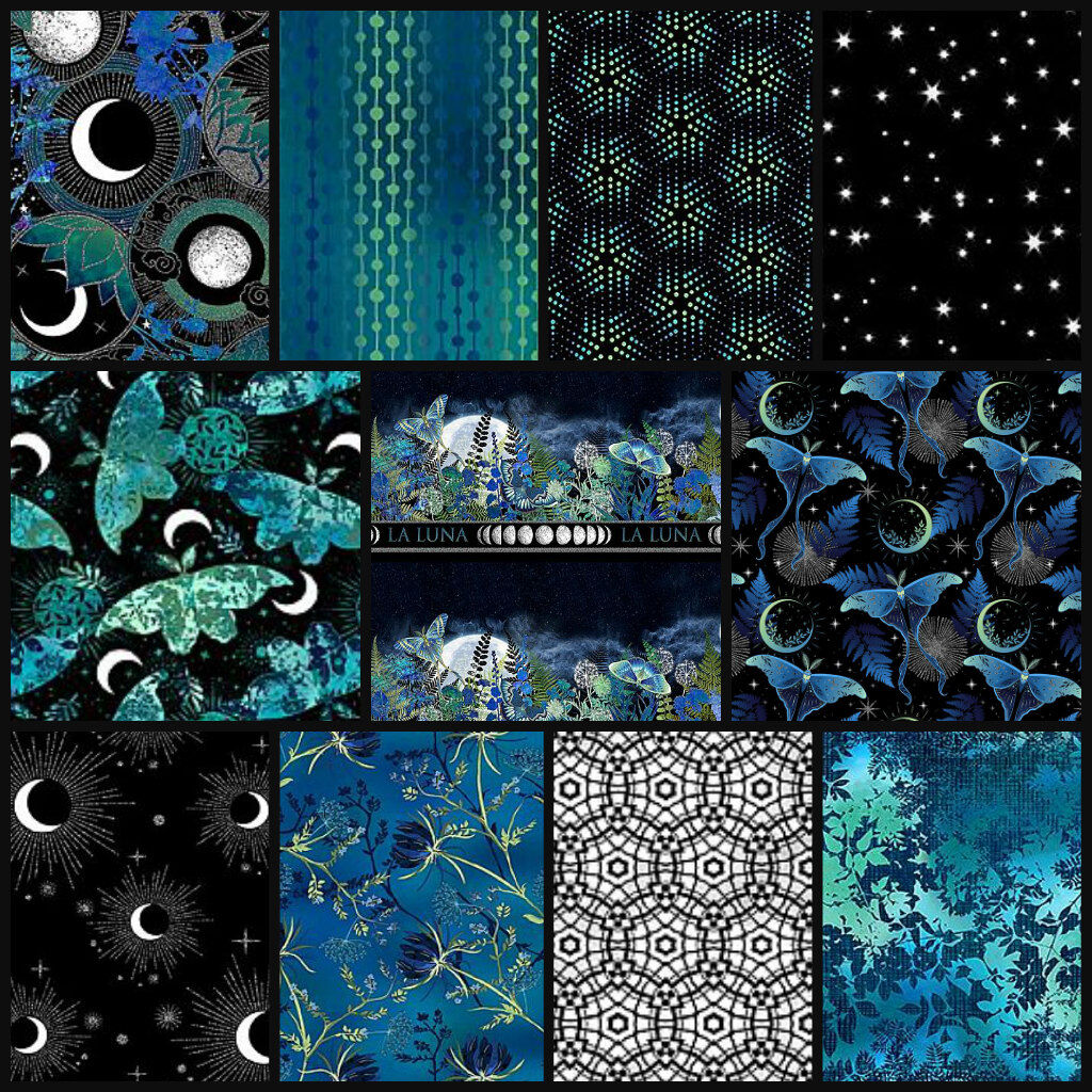 La Luna Quilt Kit - 77 x 93