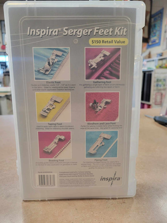Pfaff Inspira Serger Feet Kit