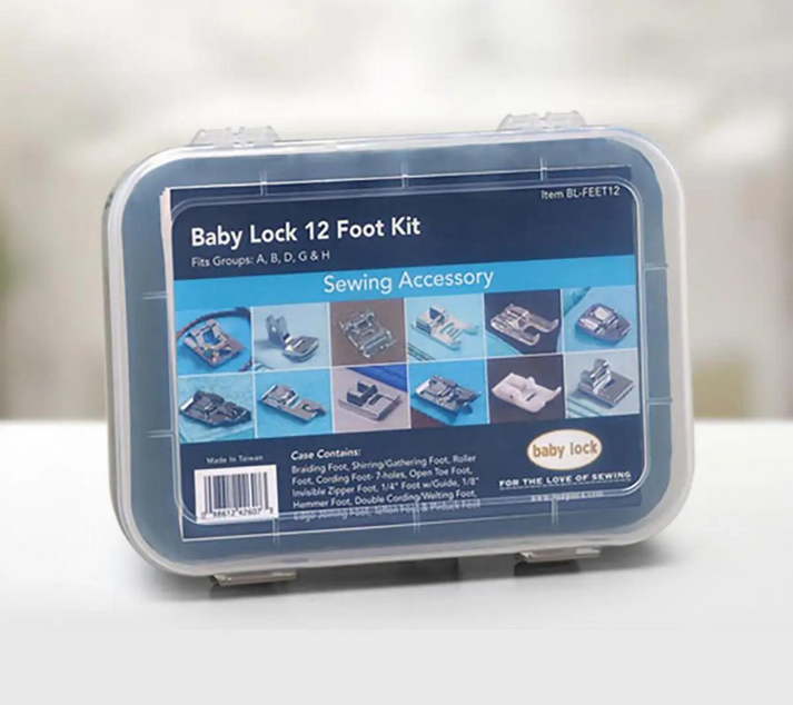 Baby Lock Feet BLFEET12 Sewing Machine Feet Kit – Lindas Quilt Shoppe ...