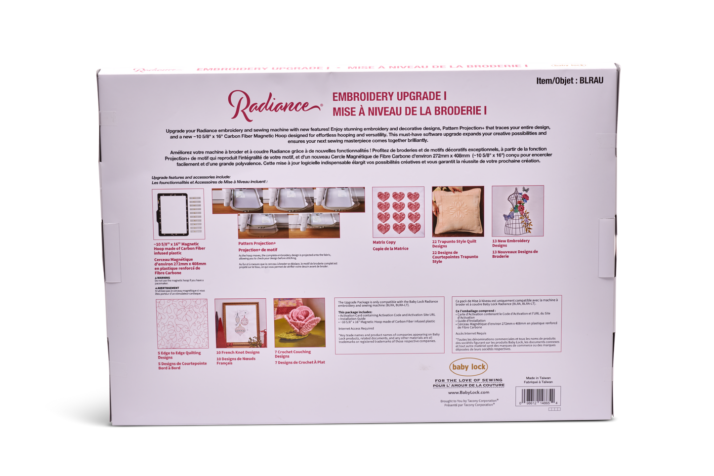 **NEW** Baby Lock Radiance Upgrade 1
