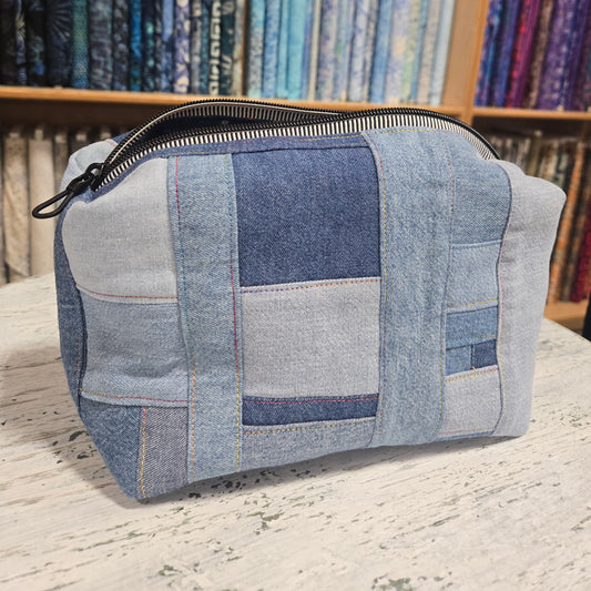 Bag Sewing Workshop -Boxy Zip Pouch