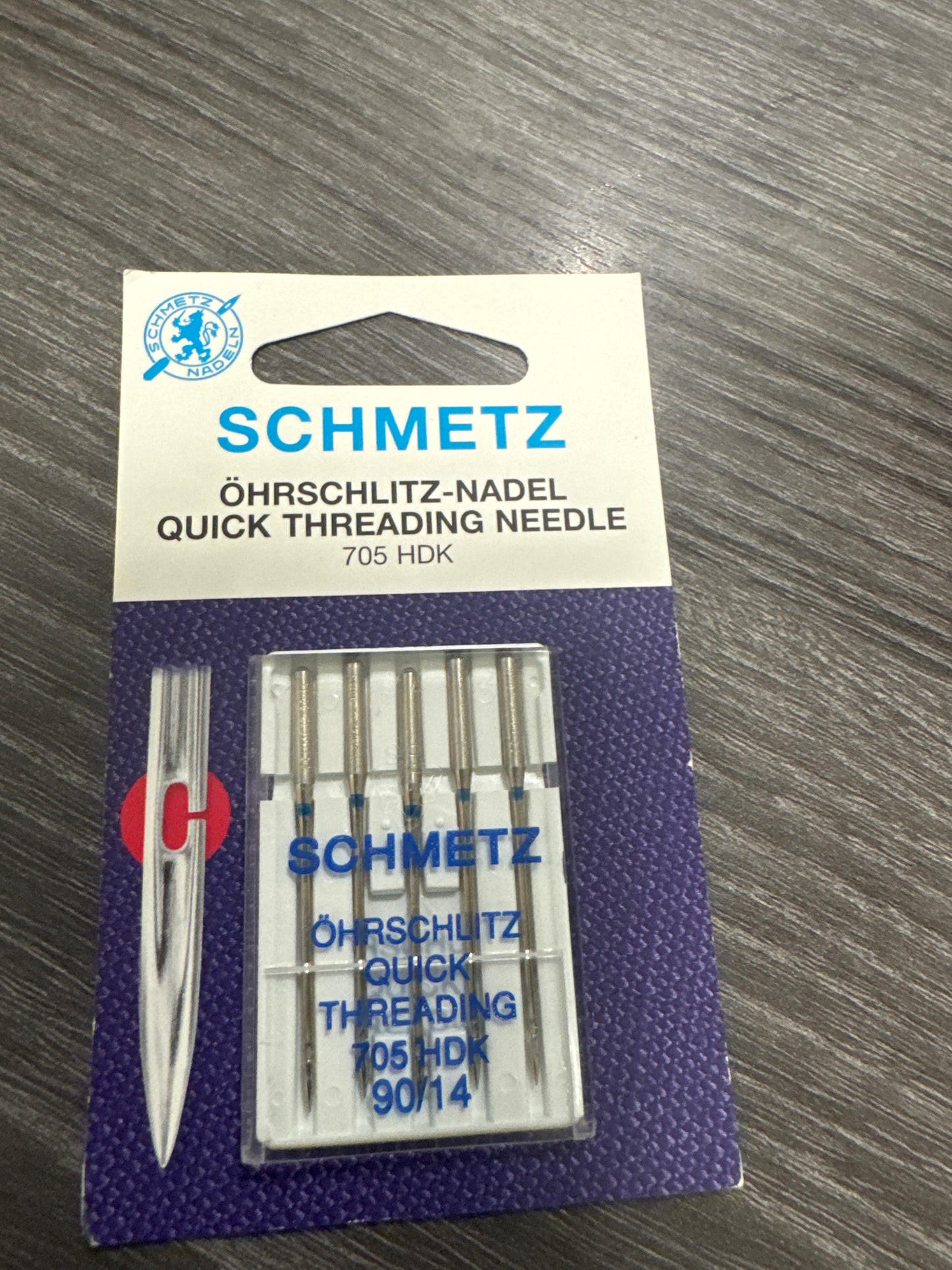 Schmitz quickly threading needles size 90/14