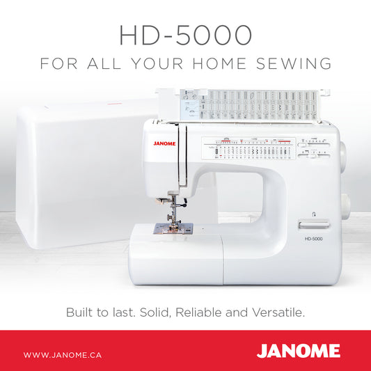 Janome HD5000 Heavy Duty Sewing Machine