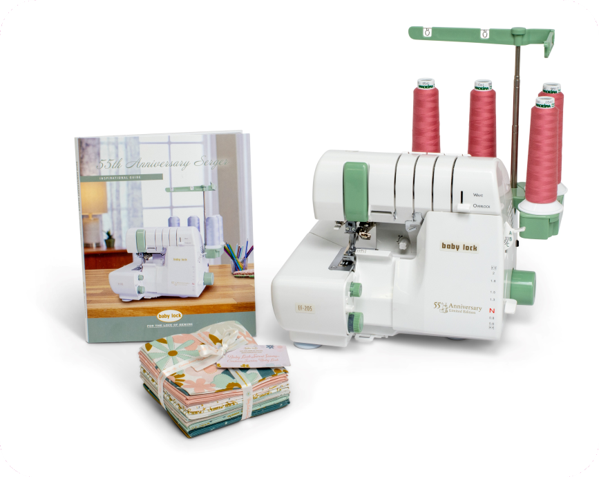 Baby Lock 55th Anniversary Limited Edition Serger & Gift with Purchase