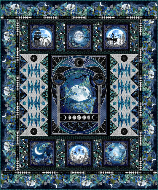 La Luna Quilt Kit - 77 x 93