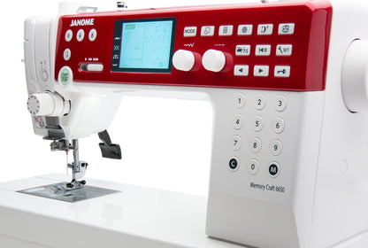 Janome MC6650 Sewing and Quilting Machine