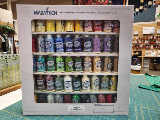 Marathon Embroidery Thread Kit 1 (Rayon)