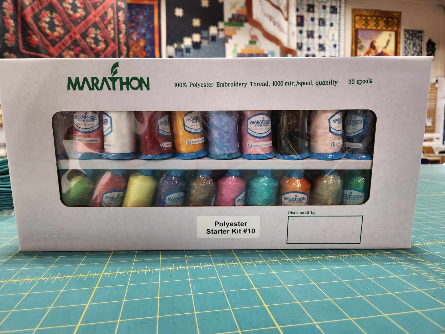 Marathon Embroidery Thread Kit # 10 (Polyester)