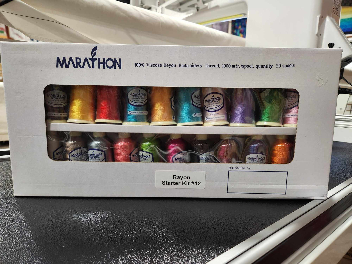 Marathon Embroidery Thread Kit #12 (Rayon)