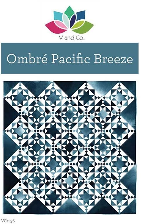 Ombré Pacific Breeze Quilt Kit - 68" x 68"