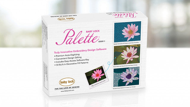 Baby Lock Palette Version II Software - ECS11