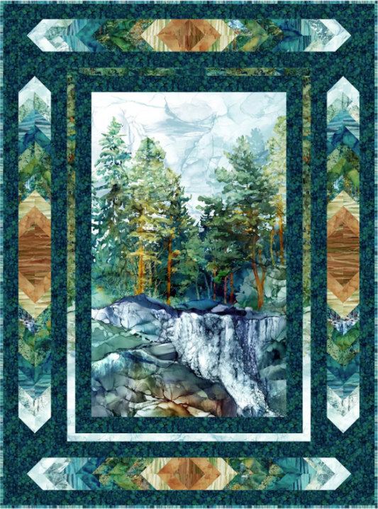 Viewpoint Quilt Kit - 46.5" x 62.5"