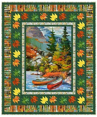 Shades of Autumn Quilt Kit - Throw