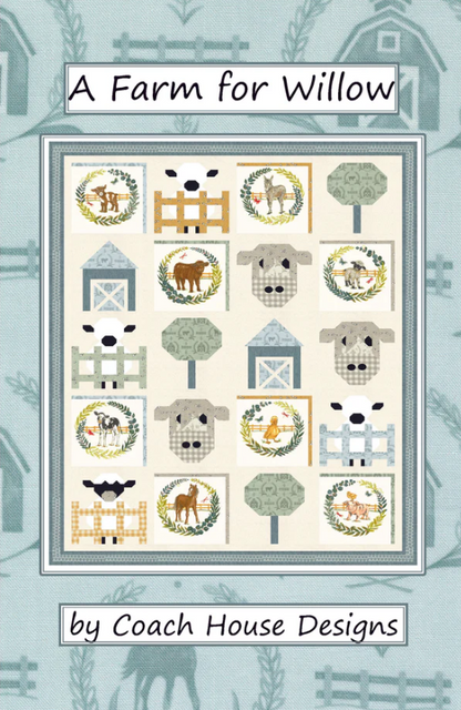 A Farm for Willow Quilt Kit - 48" x 59"