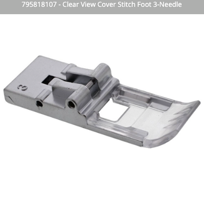 Janome Clearview Cover Stitch Foot - 795818107