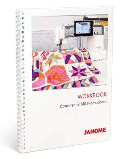 Janome Continental M8 Work Book WBCM8