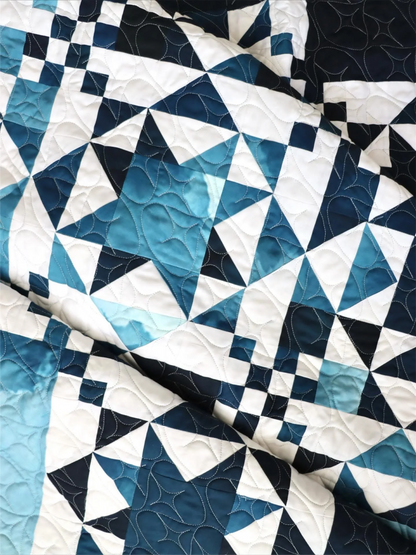 Ombré Pacific Breeze Quilt Kit - 68" x 68"