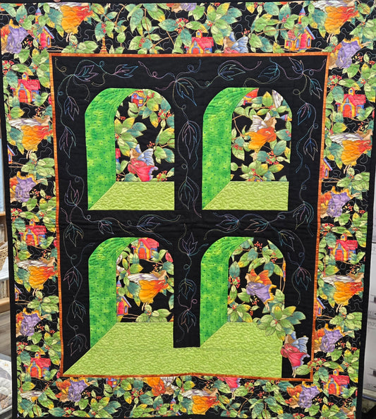 Arched Attic Windows with Laurie