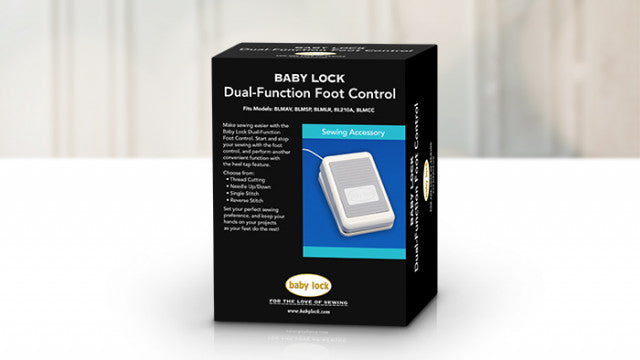 Baby Lock Dual-Function Foot Control
