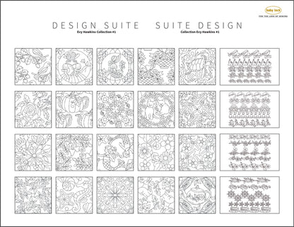 Baby Lock Fills and Motifs Evy Hawkins Collection