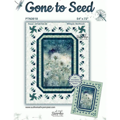 Gone to Seed Quilt Kit - 54 x 72