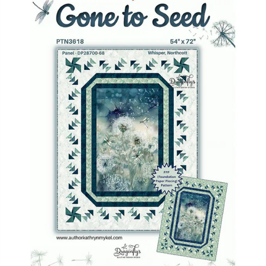 Gone to Seed Quilt Kit - 54 x 72
