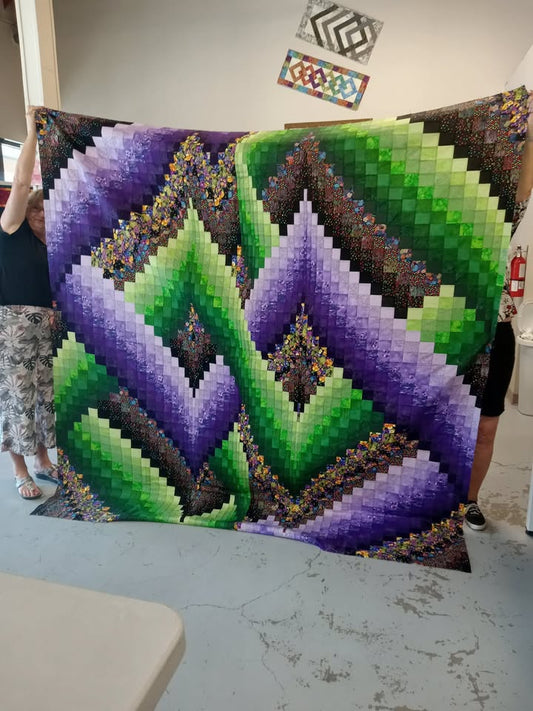 Bargello Quilt Class with Sally