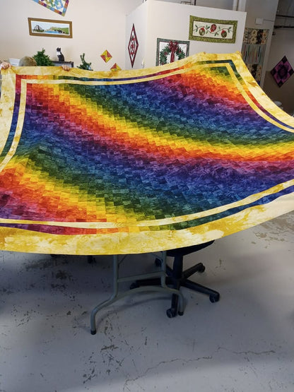 Bargello Quilt Class with Sally