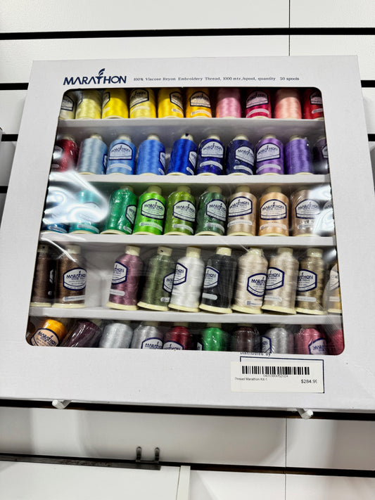 Marathon Thread Kit 1 - Viscose Rayon Embroidery Thread