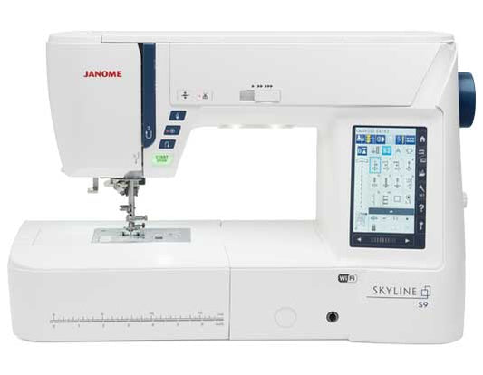 Janome Skyline 9 Sewing Machine Open Box